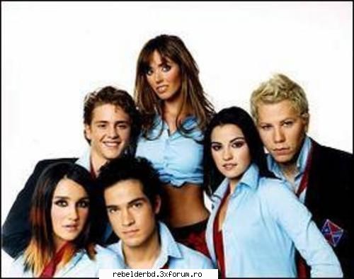 photos..cu trupa rebelilor..... - asta e din primul lor album - RbD