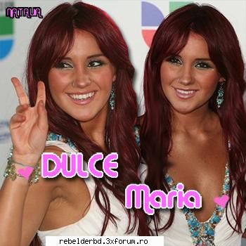 poze cu DULCE MARIA - sa ma fut in gura lu` anahi aia k ma pis pe neamu - DuLcE MaRiA...*